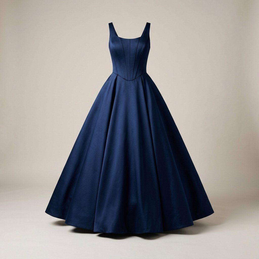 Midnight Blue Ballgown